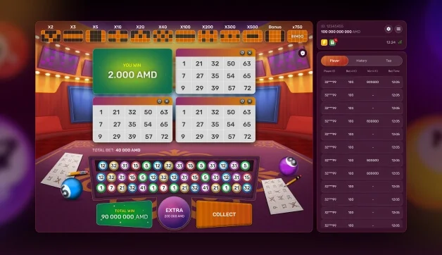 Play Bingo Star on Mobile