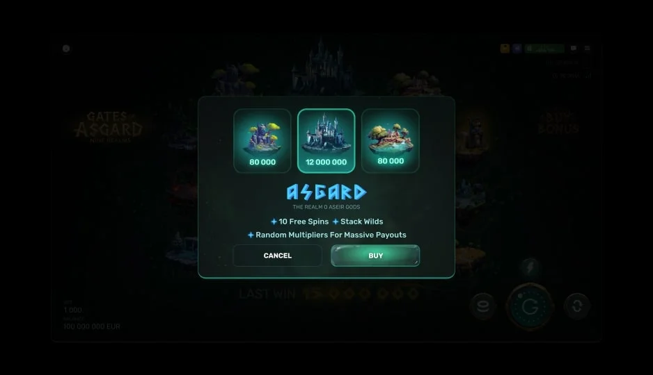 Play Gates of Asgard: Nine Realms on Mobile