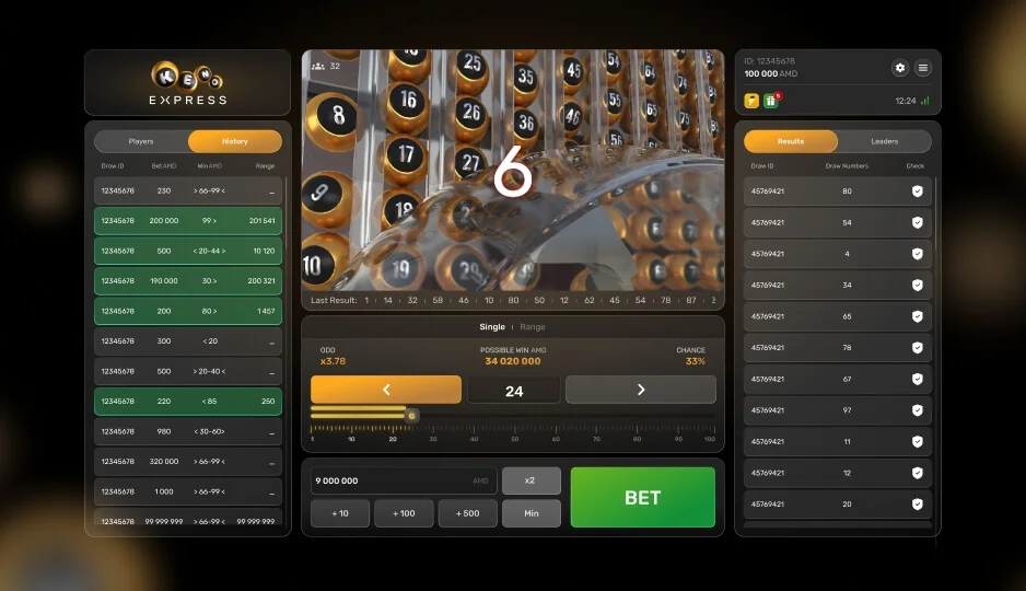 The x97 Single Number Payout