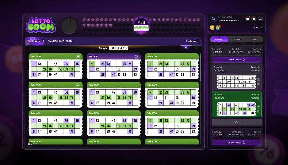 Jugar a Lotto Boom en Móvil