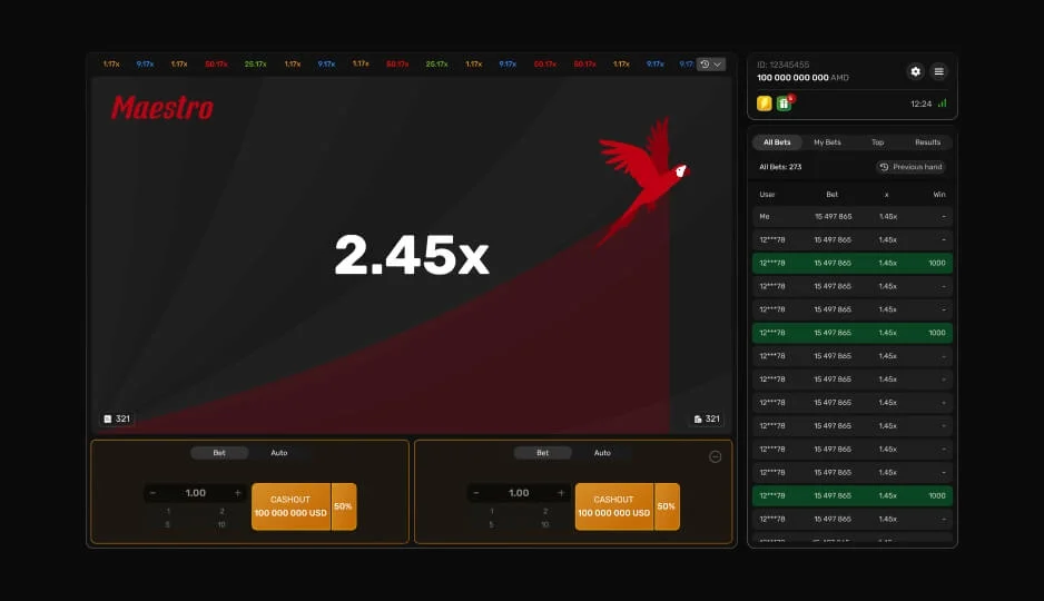 La Ganancia Máxima de x700.000