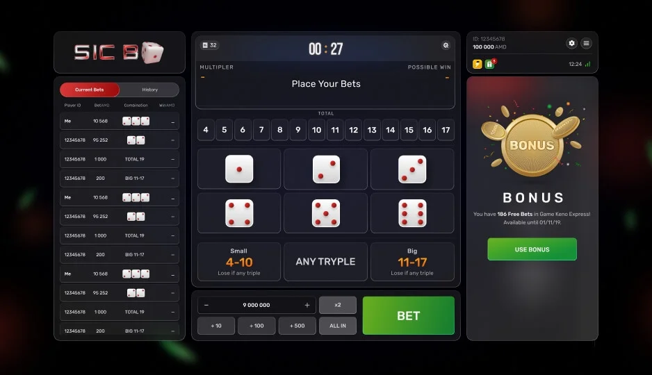 Bet Types and Payouts