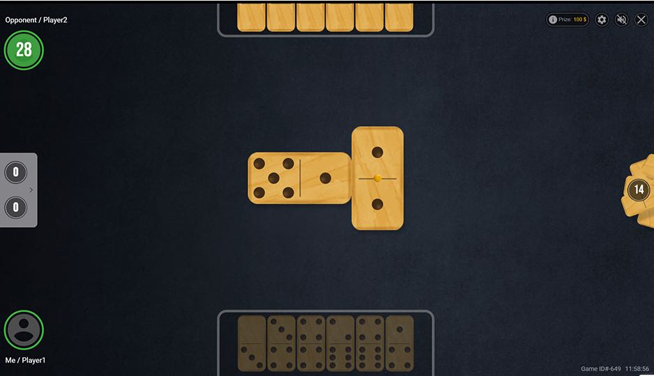 Play Dominoes online