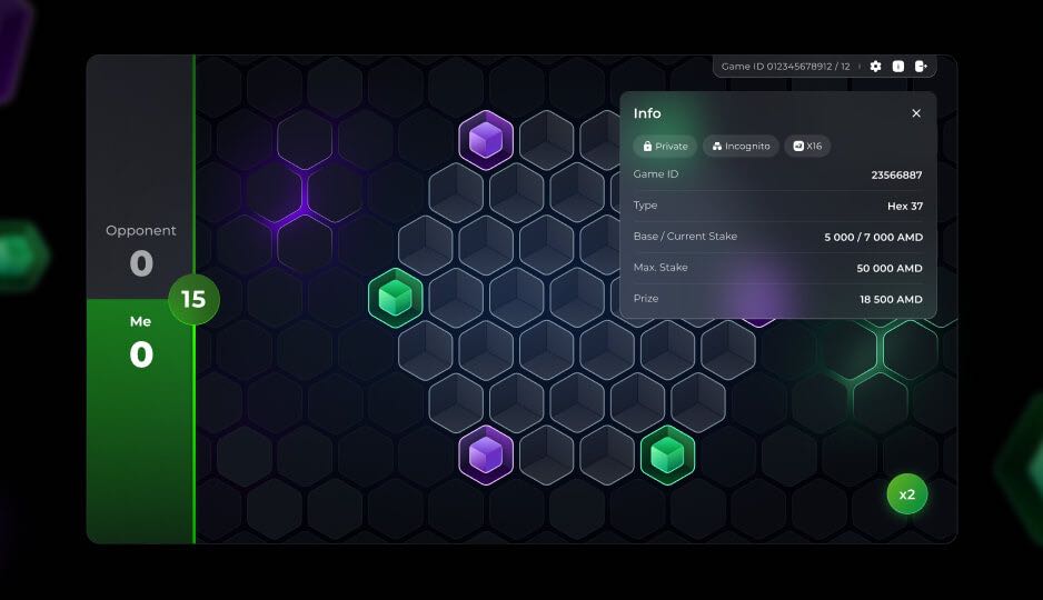 Play Hexagon online