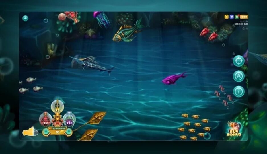 King of Ocean cannons and ocean rooms
