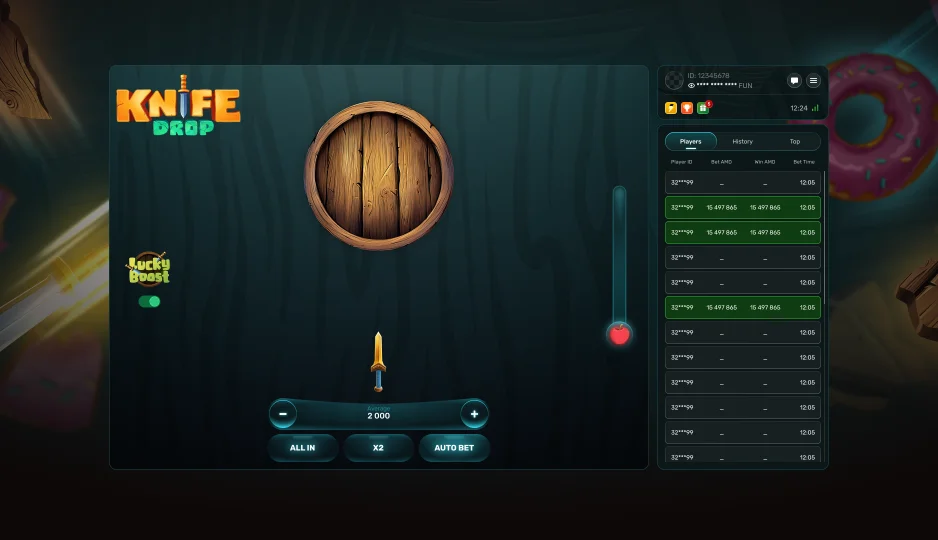 How to Play Knife Drop