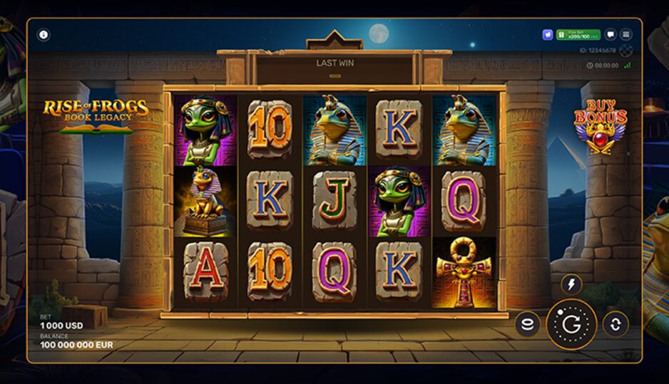 Rise of Frogs RTP and payouts
